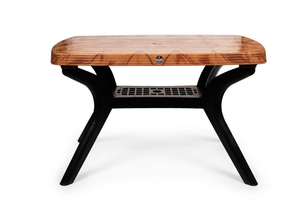 square dining table with cross leg (2)