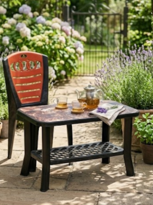Home square print tea table (2)